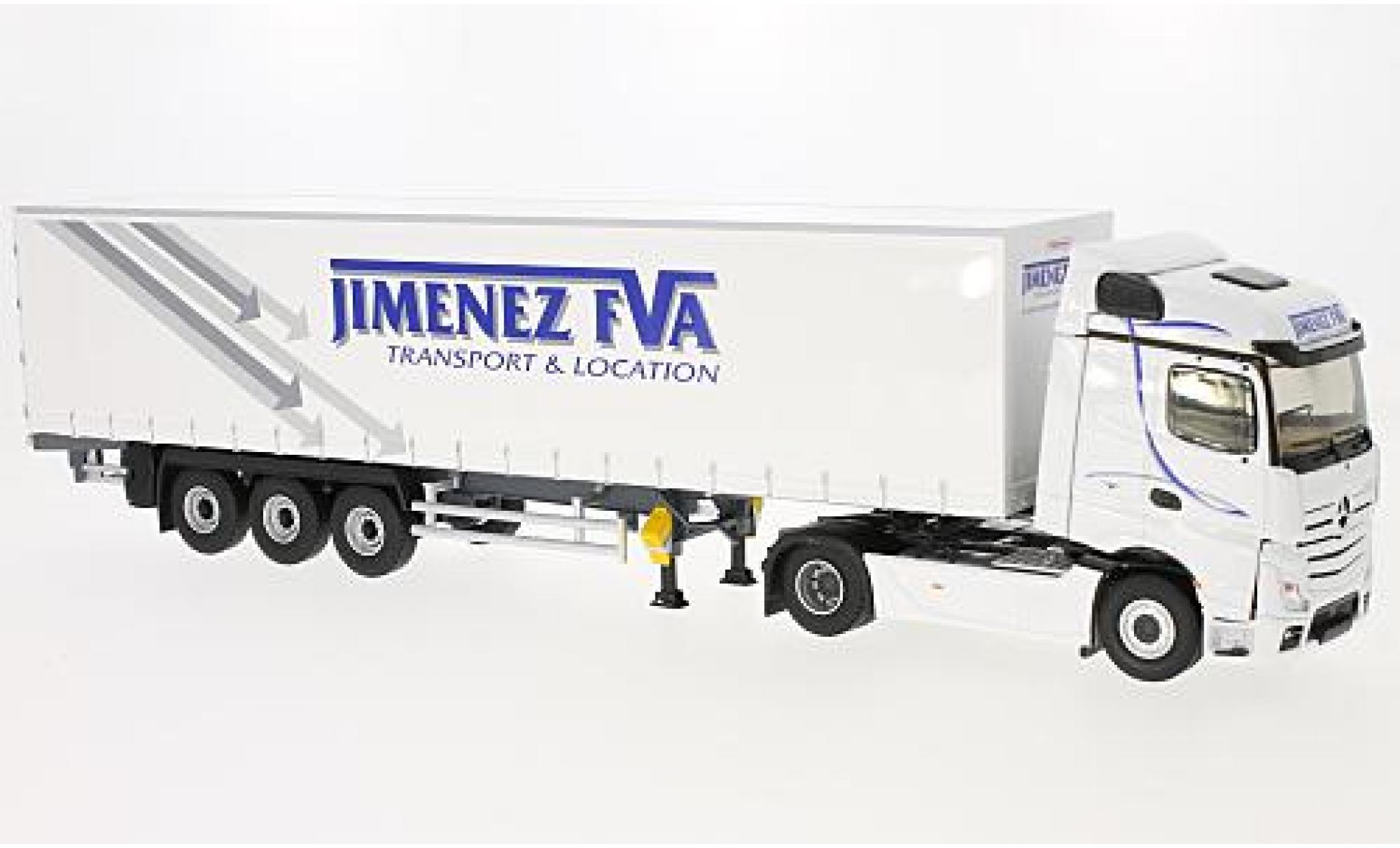 Mercedes Actros 1/43 Eligor 2 Tautliner Jimenez diecast model cars