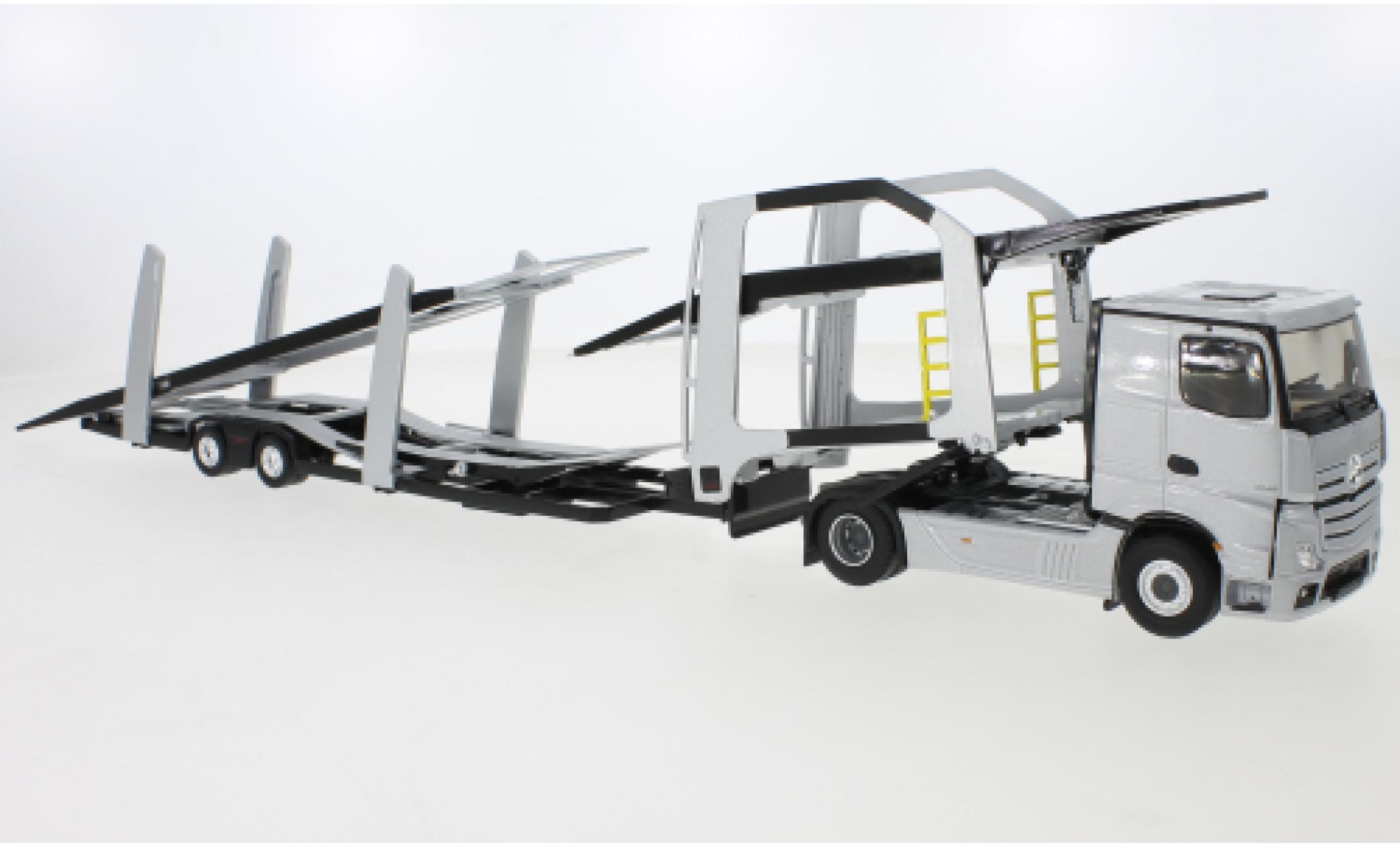 Mercedes Actros 1/43 Eligor 5 grey 2020 Autotransporter diecast model cars
