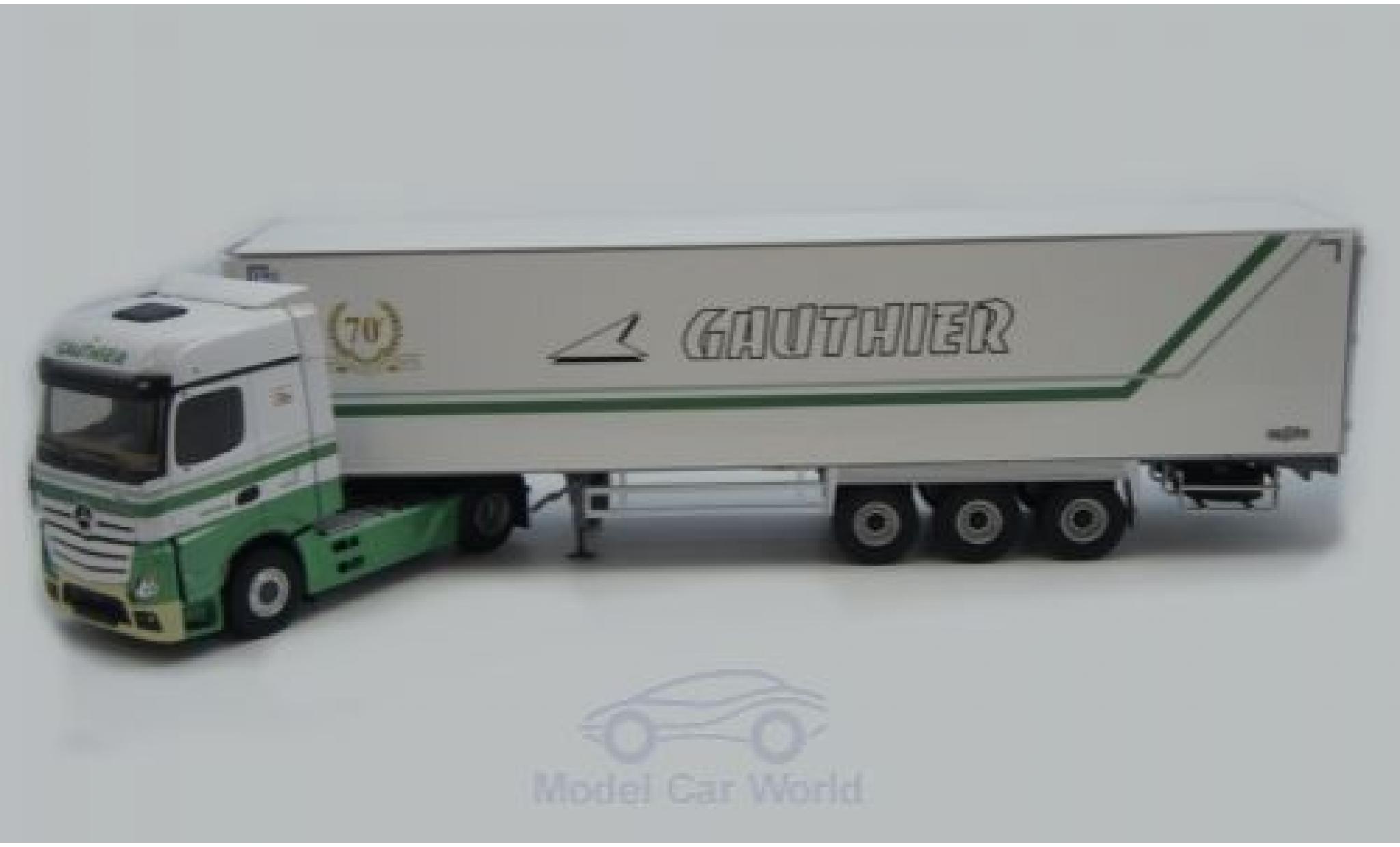Mercedes Actros 1/43 Eligor 2 Bigspace Gauthier (F) K&uuml;hlkoffer-Sattelzug diecast model cars