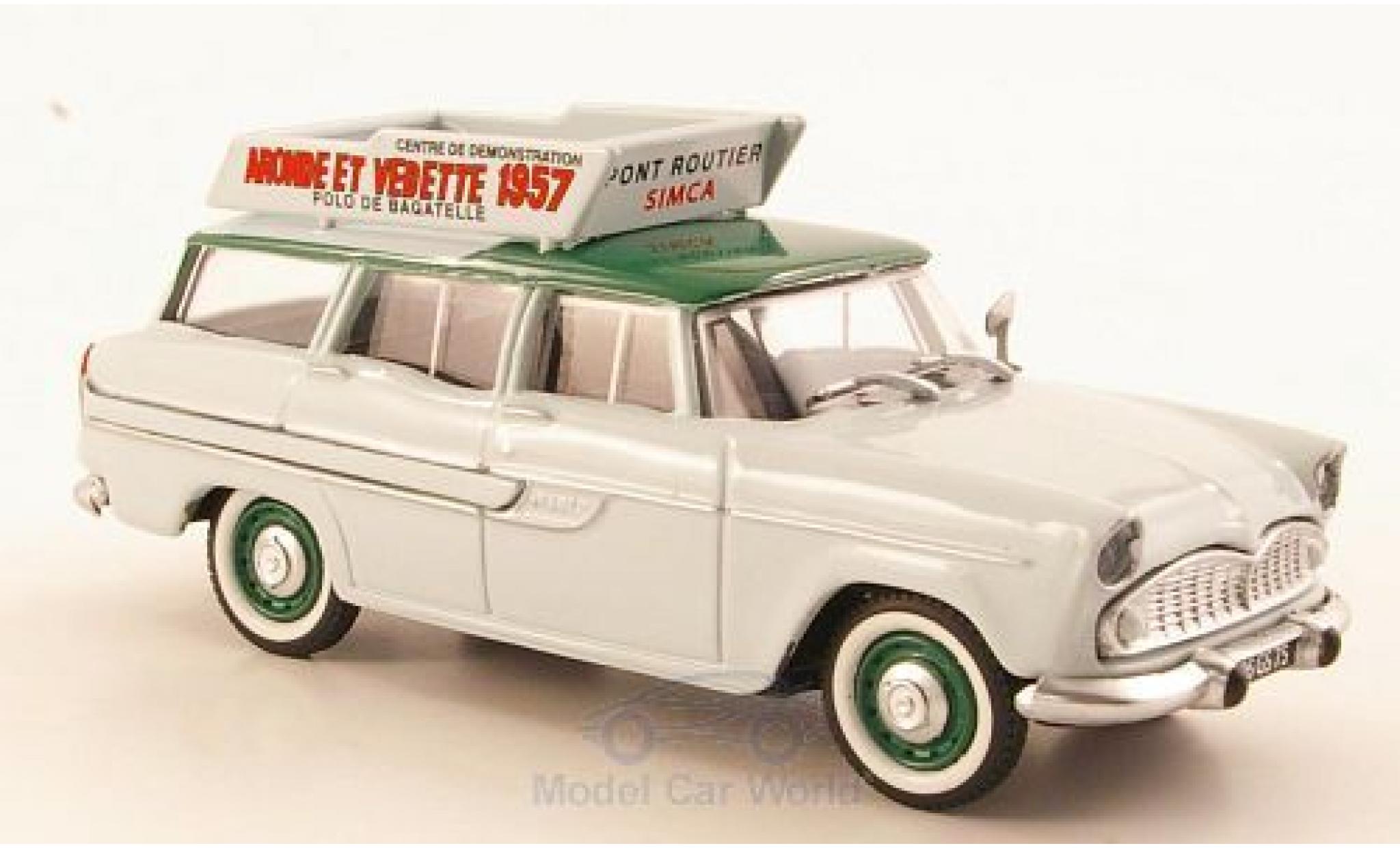 Simca Vedette 1/43 Eligor Marly Centre de d&eacute;monstration SIMCA diecast model cars