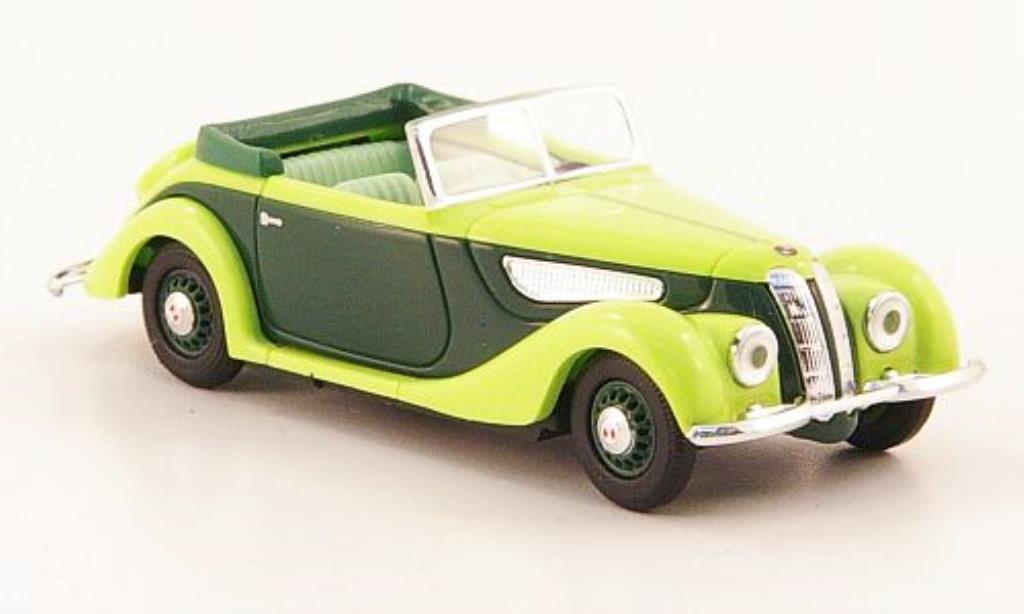 EMW 327 1/87 Busch Convertible grun/grun CMD-Ausfuhrung diecast model cars