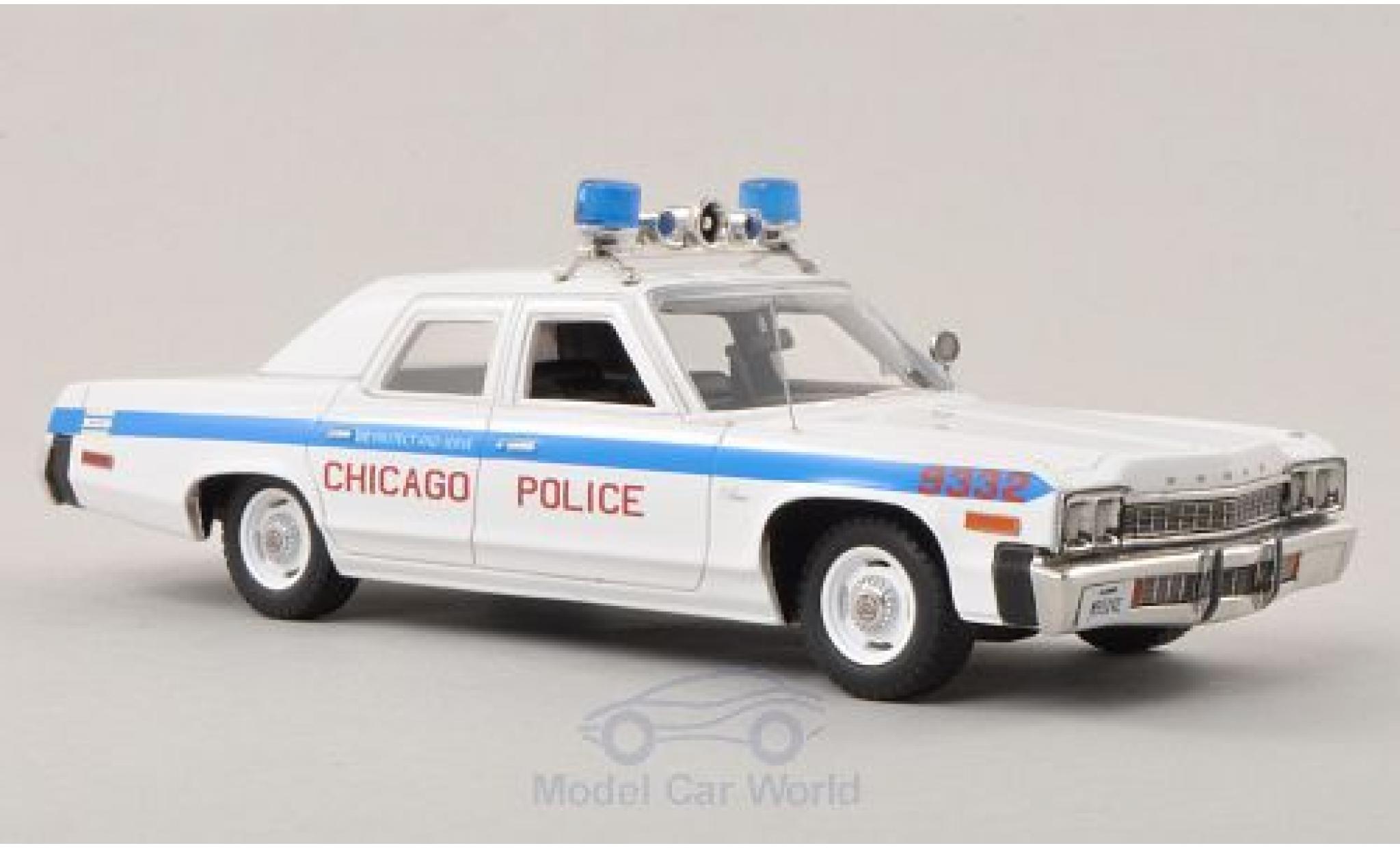 Dodge Monaco 1974 1/43 Ertl Chicago Police 1974 diecast model cars