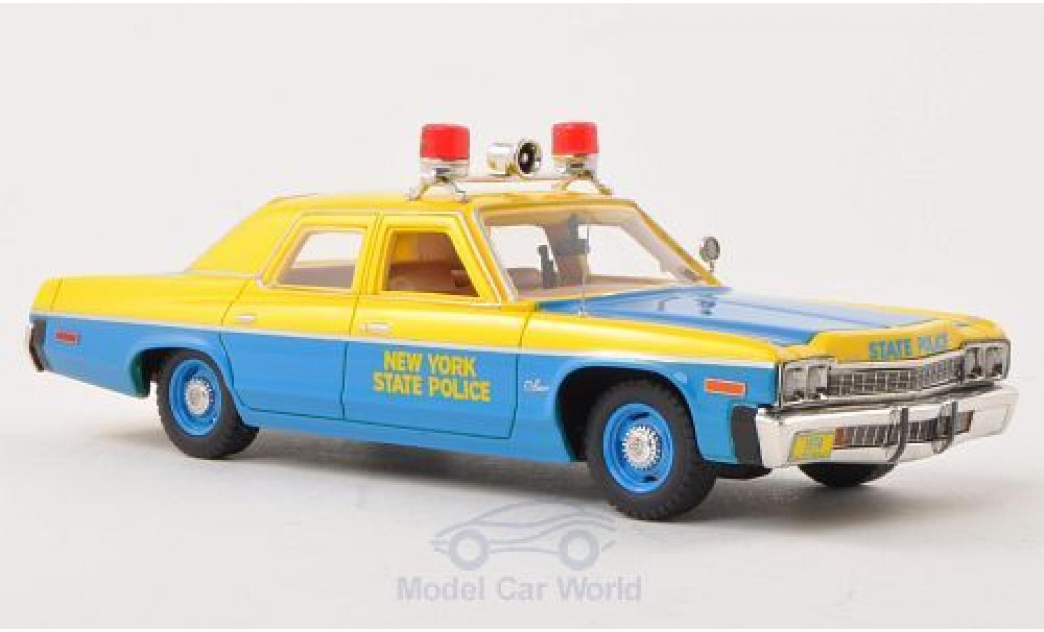 Dodge Monaco 1974 1/43 Ertl New York State Police 1974 diecast model cars