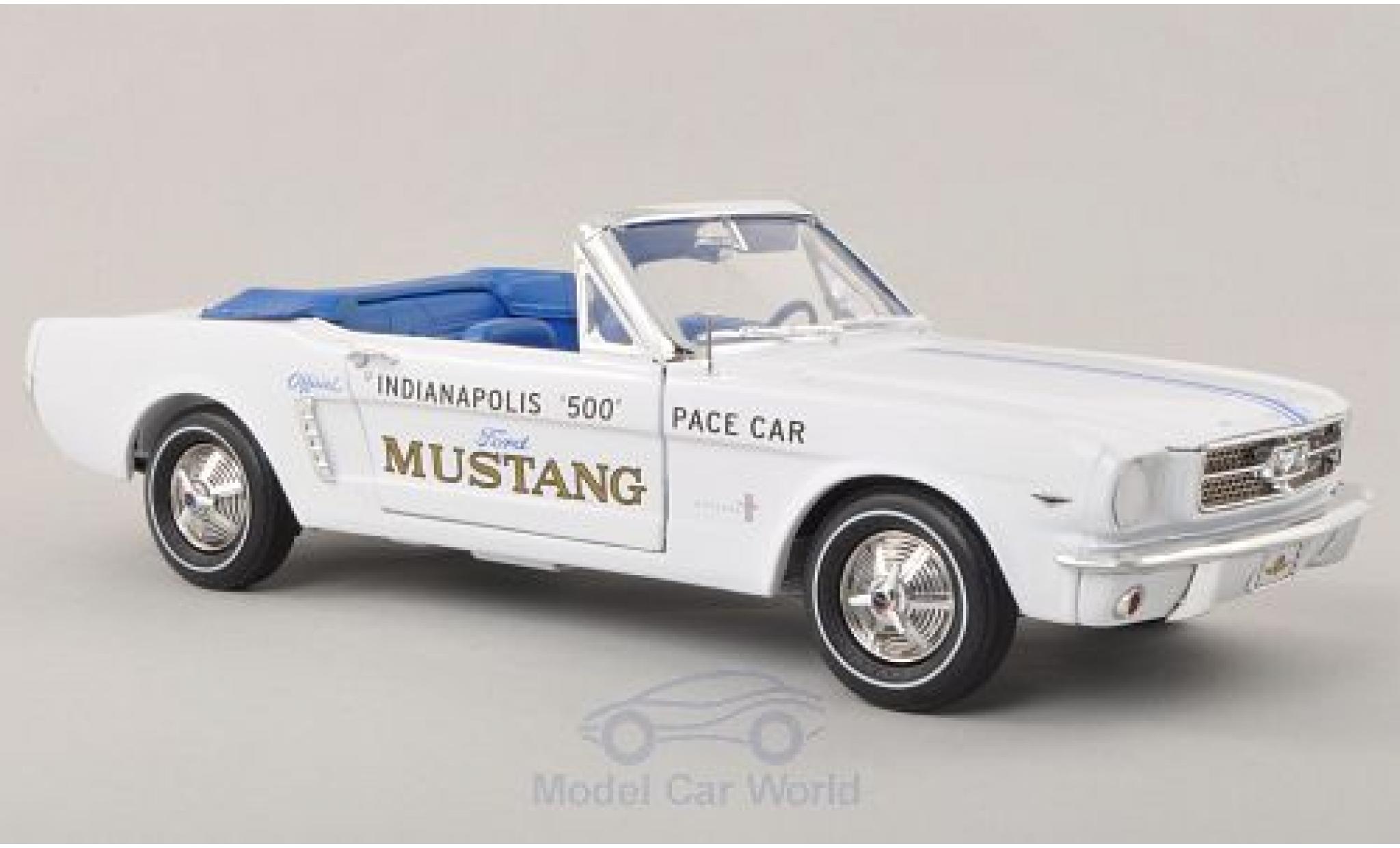 Ford Mustang 1/18 Ertl Convertible Indy 500 Indianapolis 1964 Pace Car diecast model cars