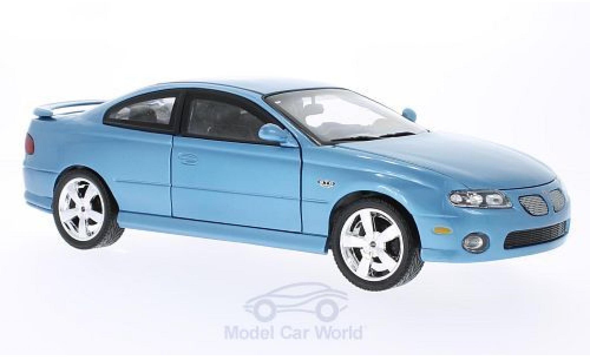 Pontiac GTO 1/18 Ertl metallic blue 2004 diecast model cars
