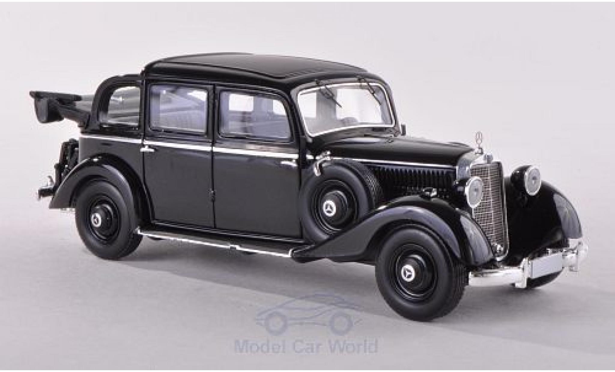 Mercedes 260 1/43 Esval Models D Pullmann Landaulet black 1936 ge&ouml;ffnet diecast model cars