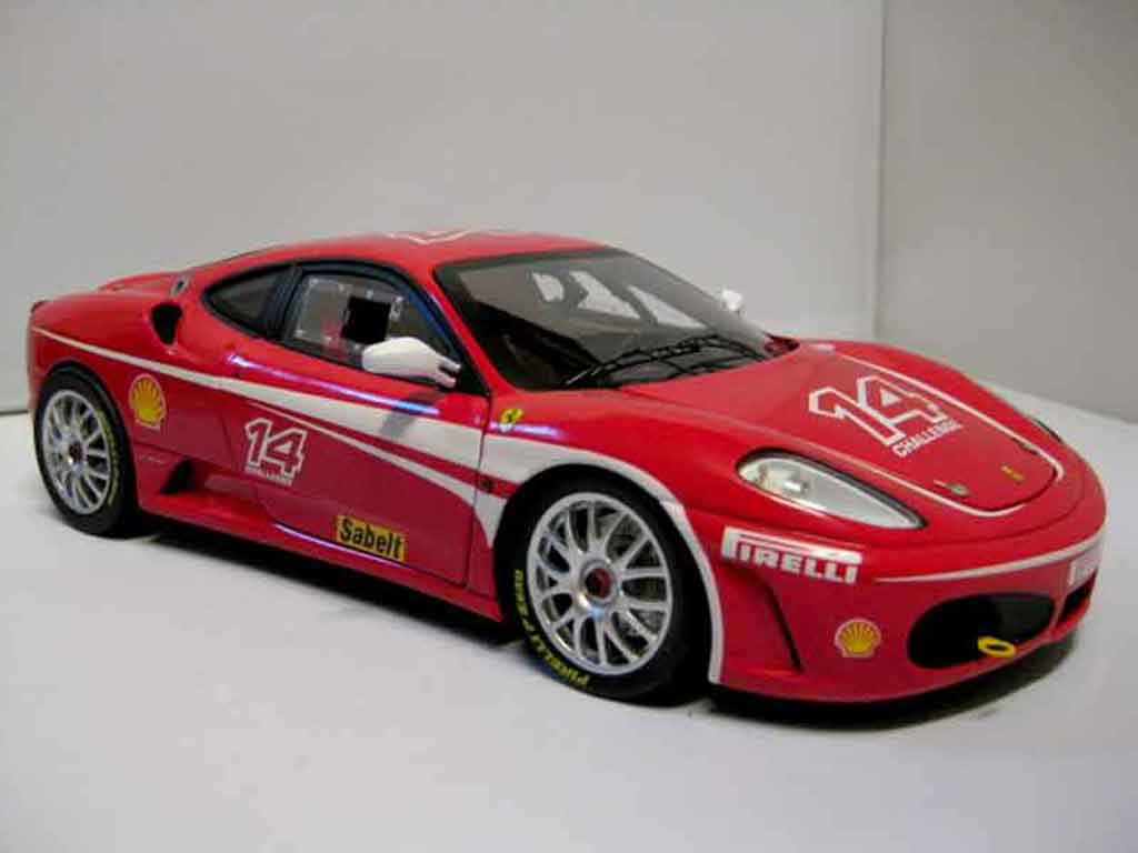 Ferrari F430 Challenge spezial edition limited of 2006 1/18 Hot Wheels Elite
