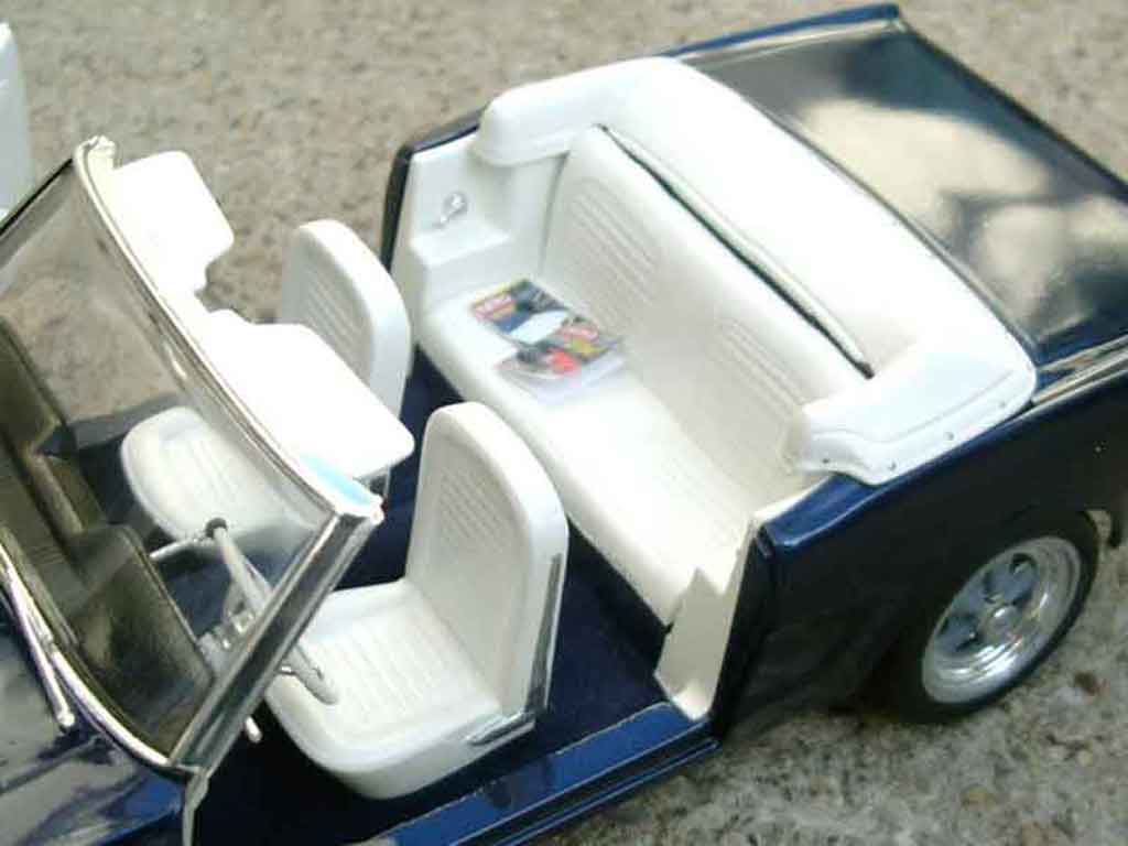 Ford Mustang Convertible cabriolet blue 1/18 Jouef