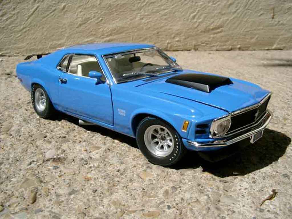 Ford Mustang 1970 1/18 Motormax 1970 boss 429 diecast model cars