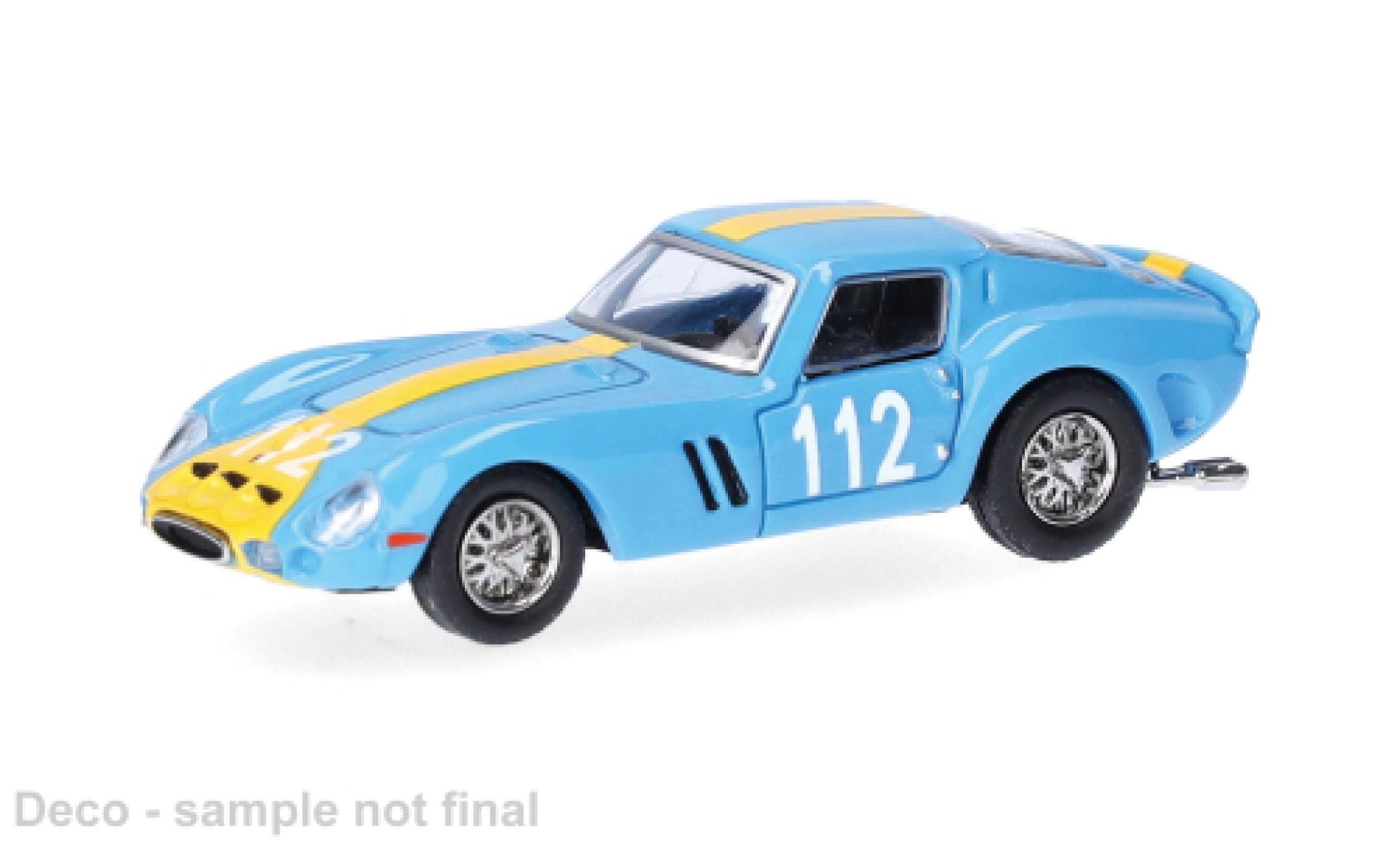 Ferrari 250 1/87 Micro City 87 GTO blue 1:87 diecast model cars