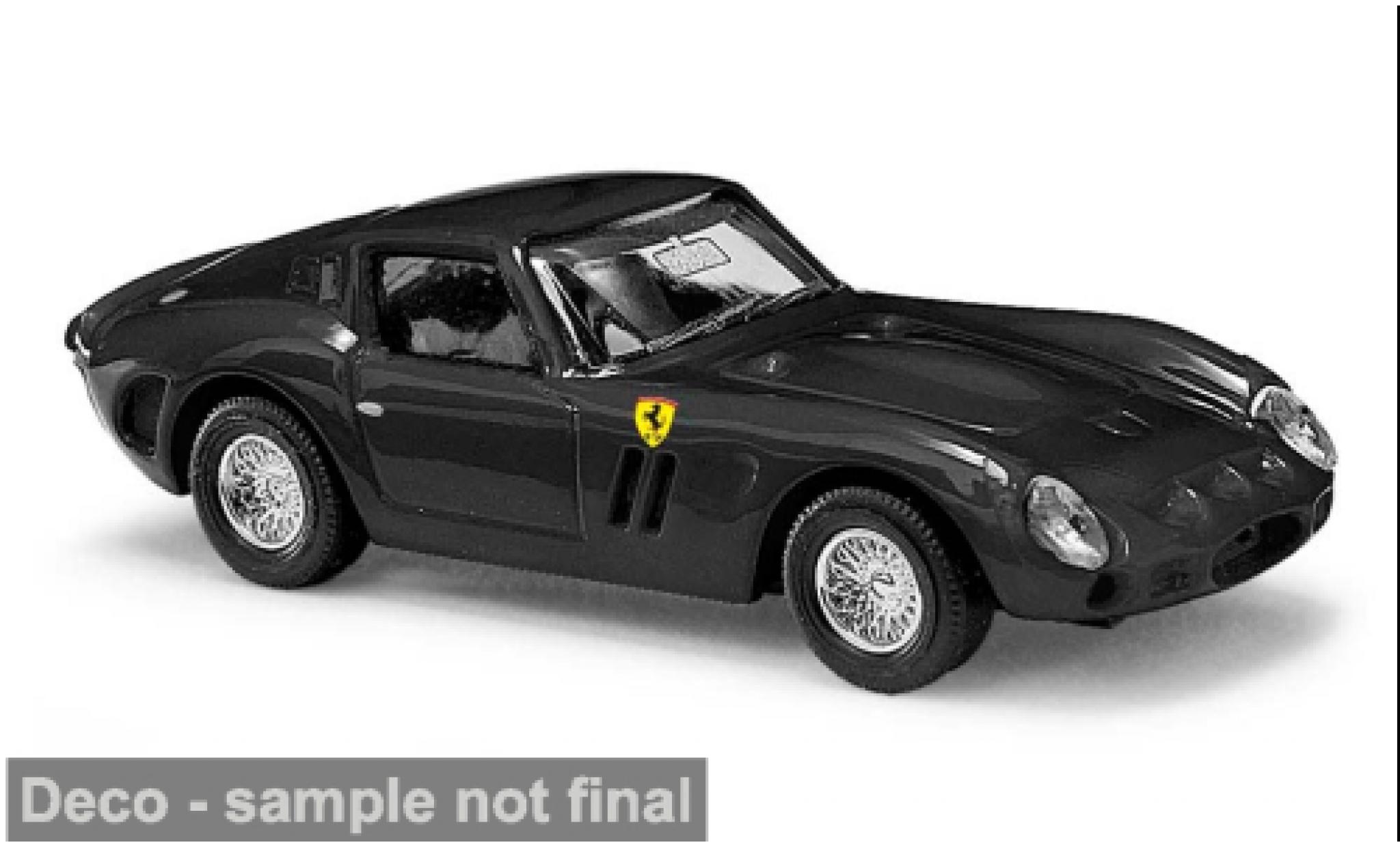 Ferrari 250 1/87 Busch GTO black 1962 1:87 diecast model cars