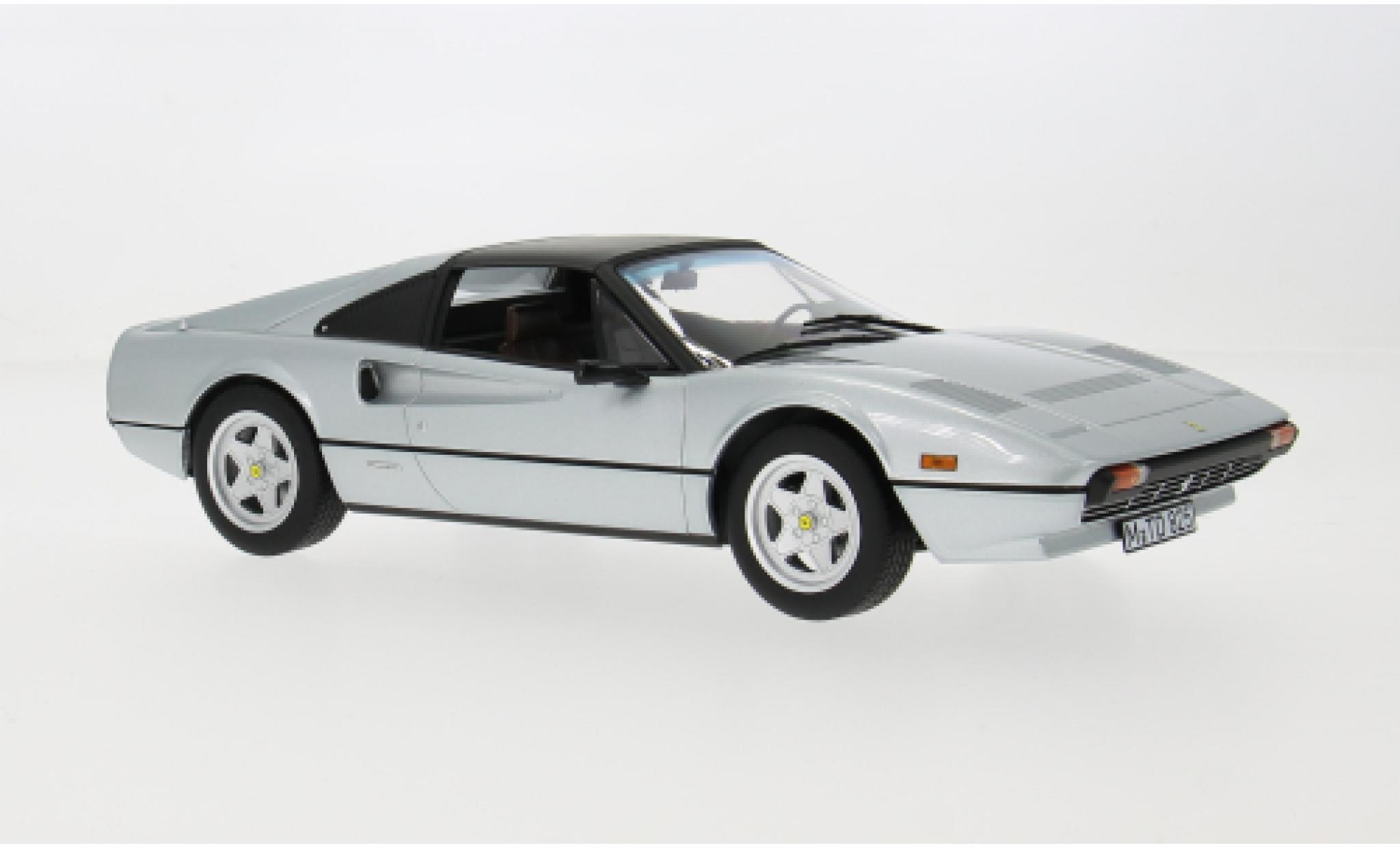Ferrari 308 1/18 Norev GTS silver 1982 1:18 diecast model cars