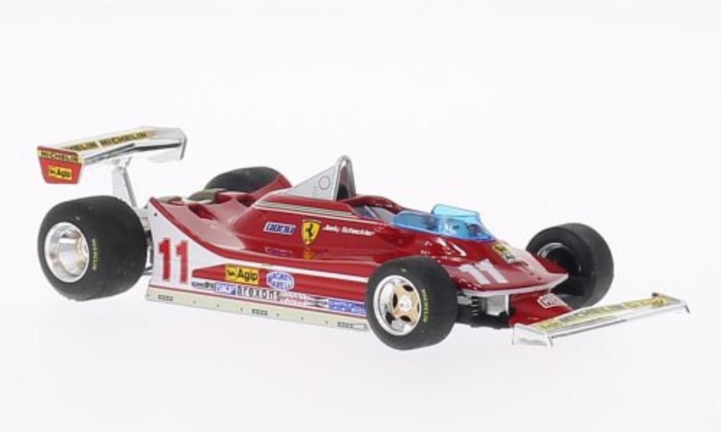 Ferrari 312 T4 1/43 Brumm T4 No.11 GP Italien 1979 diecast model cars