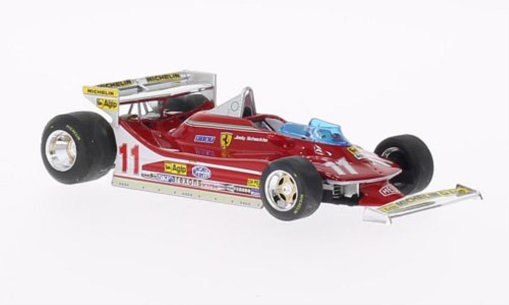 Ferrari 312 T4 1/43 Brumm T4 No.11 GP Monaco 1979 diecast model cars