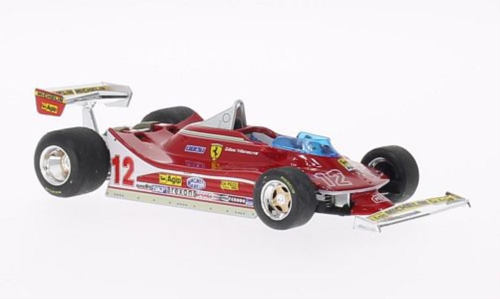 Ferrari 312 T4 1/43 Brumm T4 No.12 GP Frankreich 1979 diecast model cars