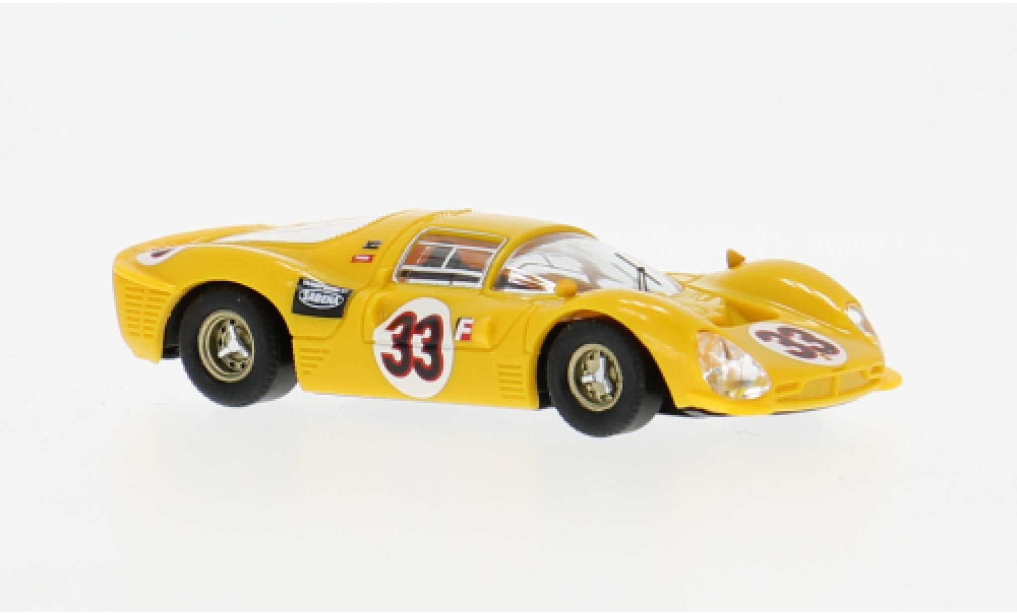Ferrari 330 1/87 Brekina P3 Daytona 1967 #33 W.Mairesse/J.Blaton 1:87 diecast model cars