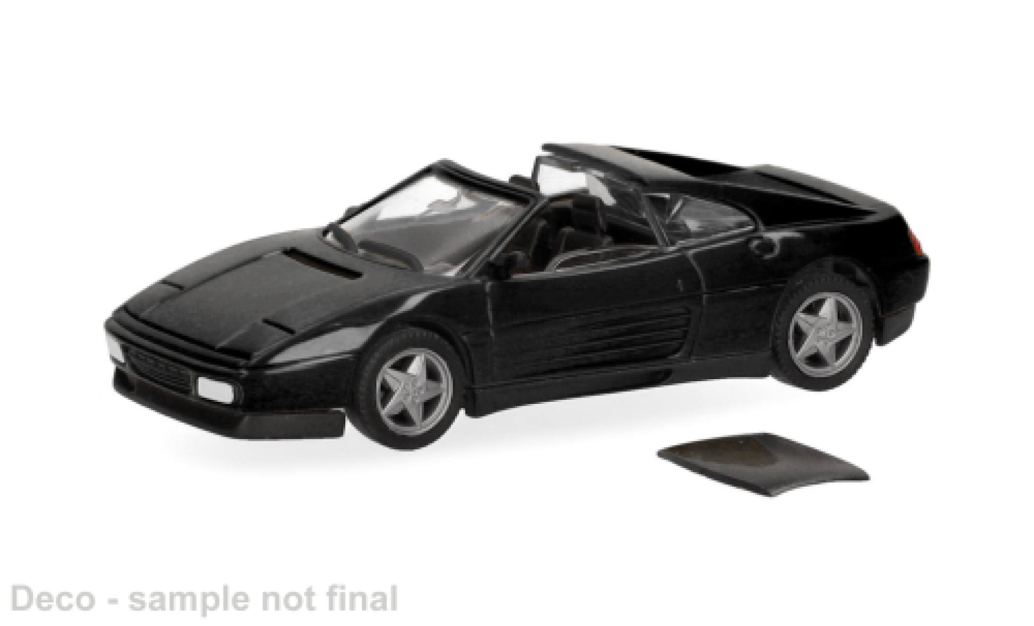 Ferrari 348 1/87 Herpa TS black 1:87 diecast model cars