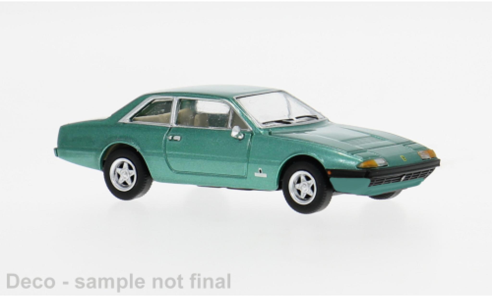 Ferrari 365 1/87 PCX87 GT4 2+2 green 1972 1:87 diecast model cars