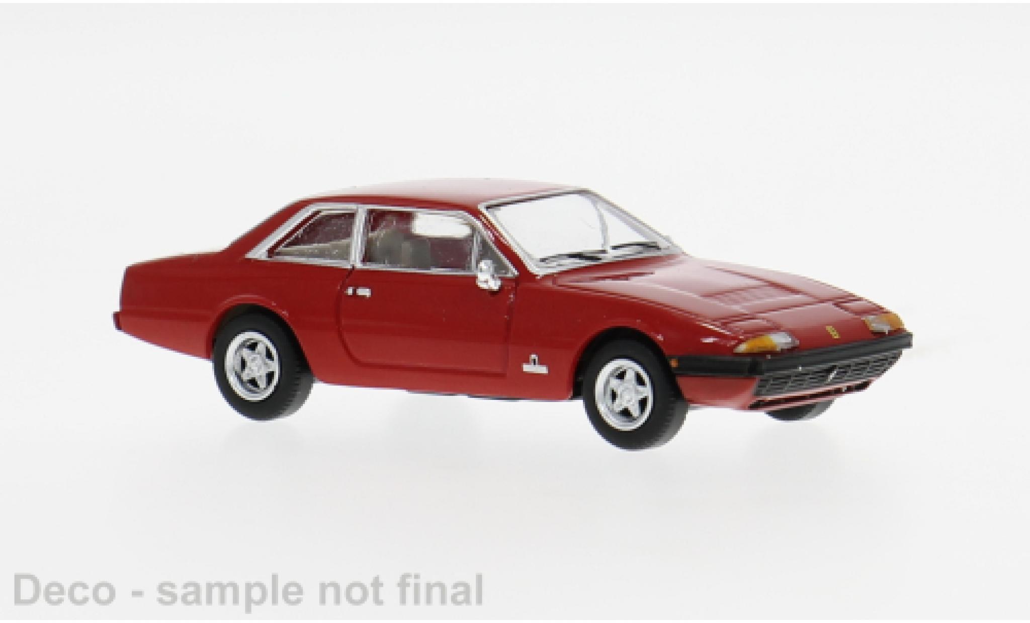 Ferrari 365 1/87 PCX87 GT4 2+2 red 1972 1:87 diecast model cars