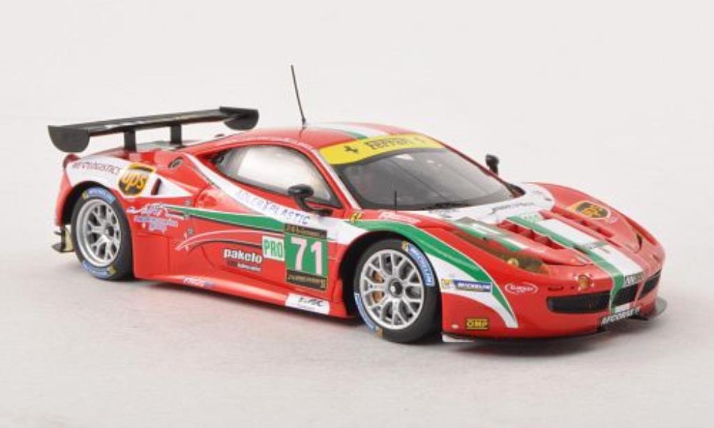 Ferrari 458 Italia 1/43 Fujimi Italia GT2 No.71 AF Corse 24h Le Mans 2013 /O.Beretta diecast model cars