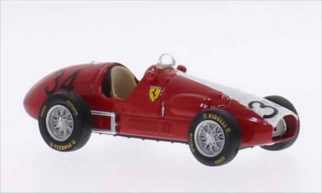 Ferrari 500 F2 1/43 Brumm F2 No.34 Scuderia Svizzera Espadon GP Deutschland 1953 diecast model cars