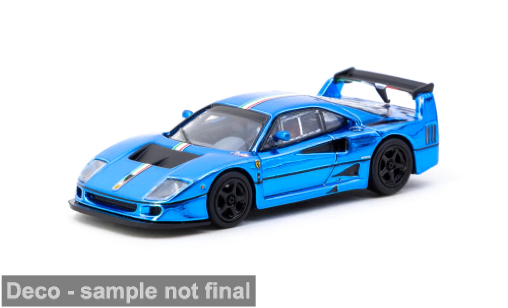 Ferrari F40 1/64 Tarmac Works LM blue Coca Cola 1:64 diecast model cars