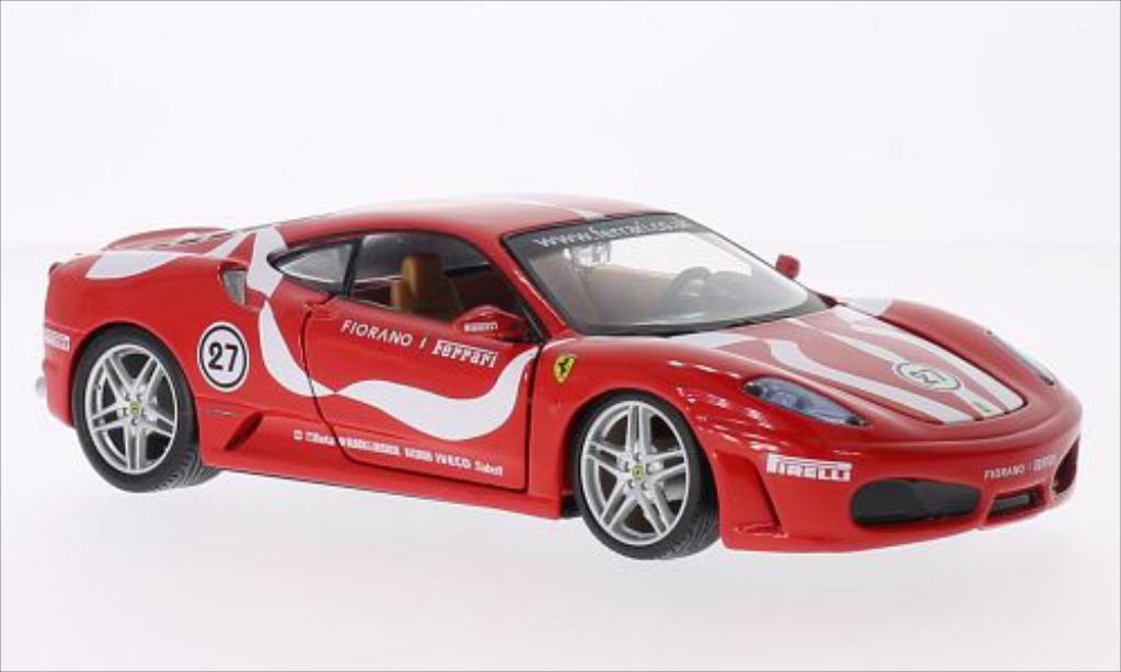 Ferrari F430 1/24 Burago Fiorano red diecast model cars