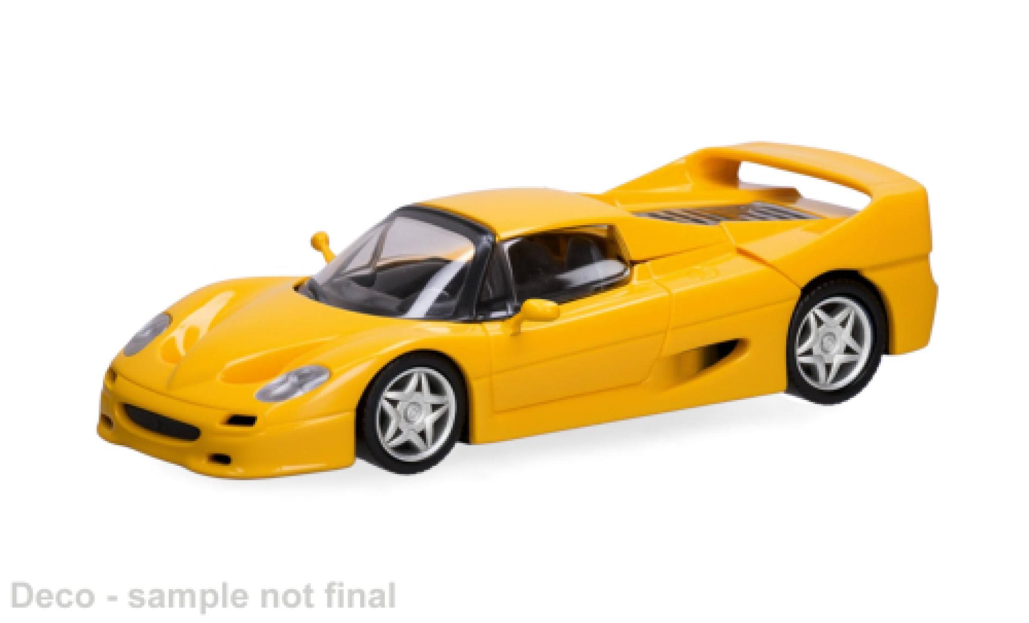 Ferrari F50 1/87 Herpa yellow 1:87 diecast model cars