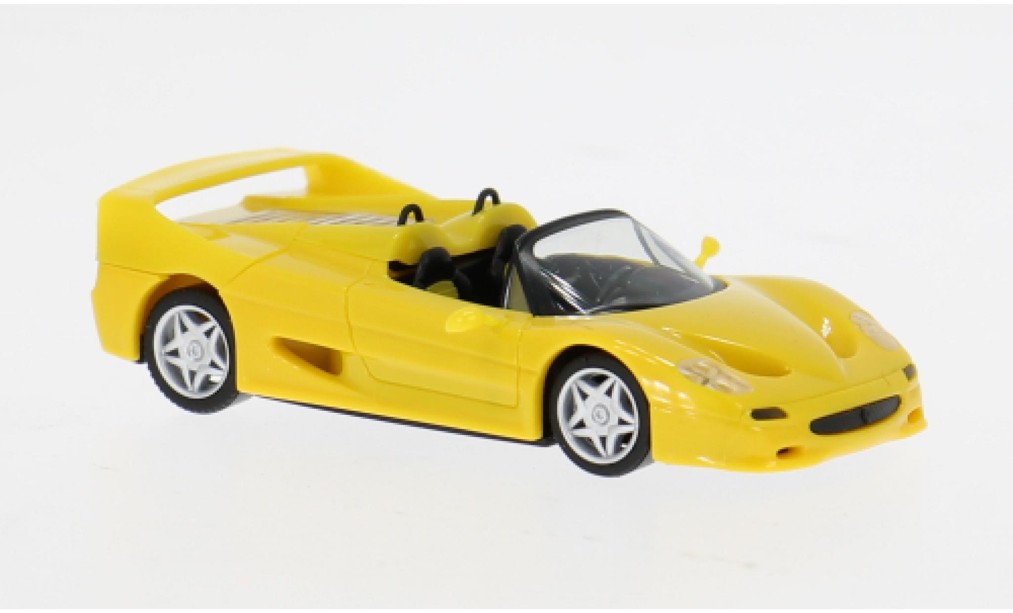 Ferrari F50 1/87 Herpa Spider yellow 1:87 diecast model cars