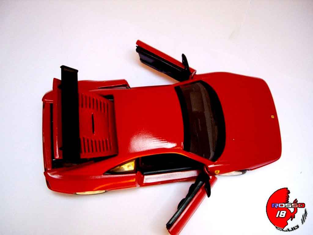 Ferrari F355 Berlinetta Saloon challenge red 1/18 Hot Wheels
