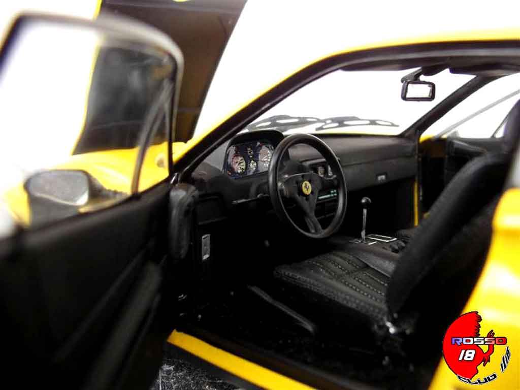 Ferrari 328 GTB yellow 60 relay #2503 1/18 Kyosho