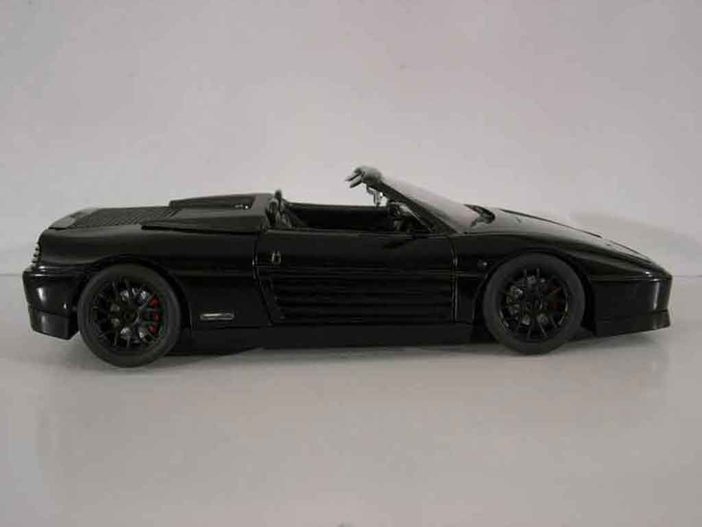 Ferrari 348 Spider tuning noir 1/18 Mira