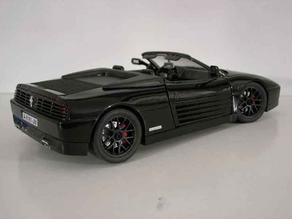 Ferrari 348 Spider tuning noir 1/18 Mira