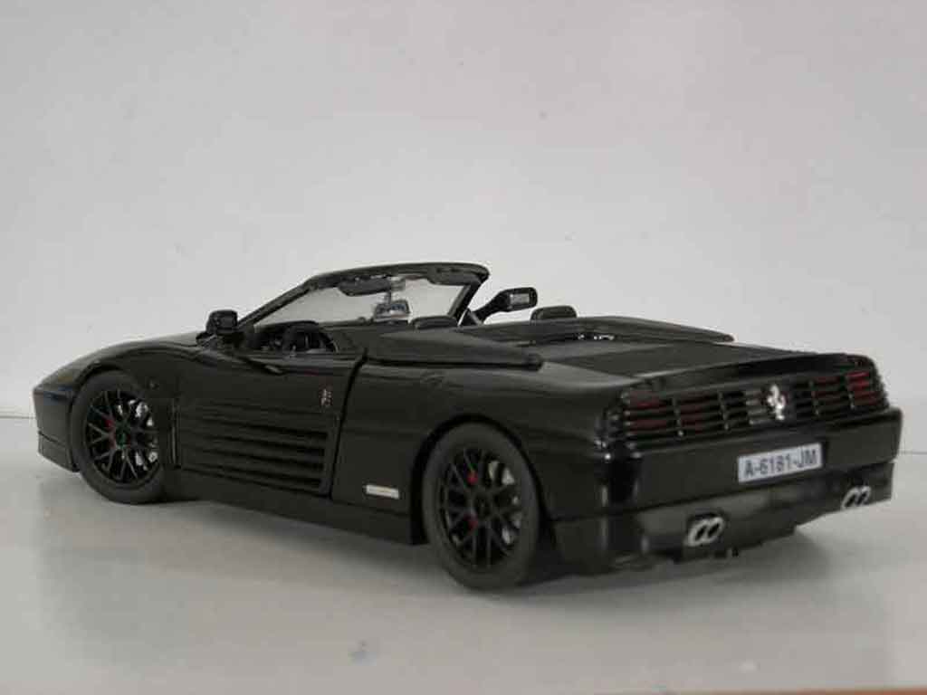 Ferrari 348 Spider tuning noir 1/18 Mira