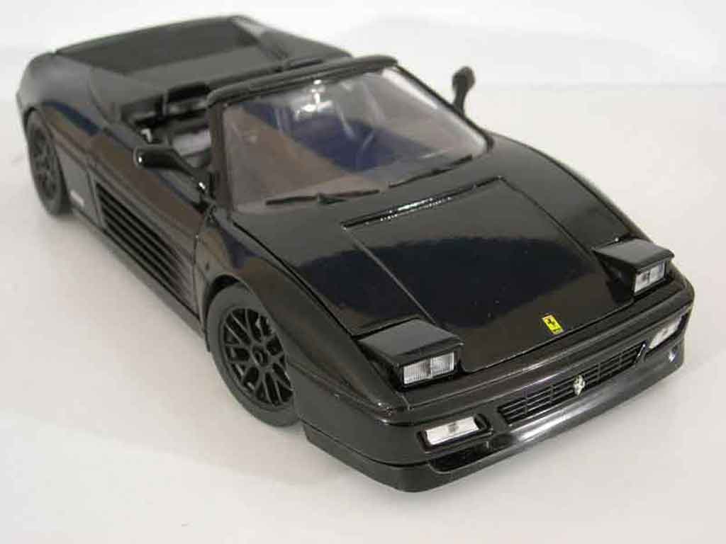 Ferrari 348 Spider 1/18 Mira Spider tuning noir diecast model cars