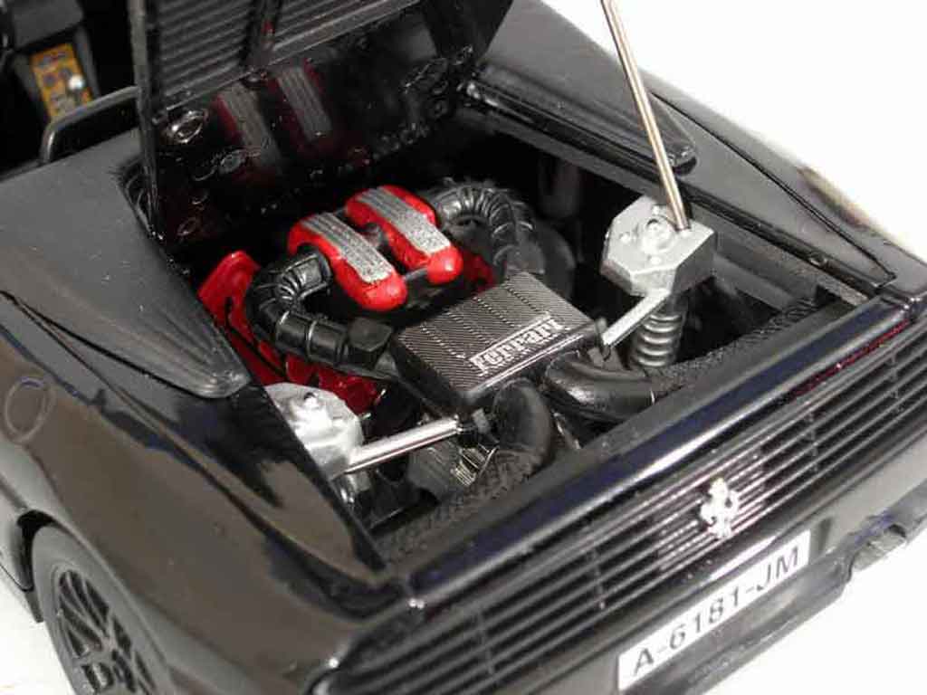 Ferrari 348 Spider tuning noir 1/18 Mira