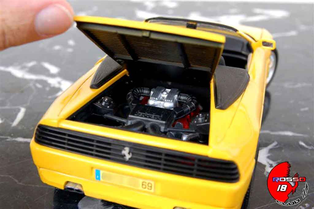 Ferrari 348 Spider yellow 1/18 Mira