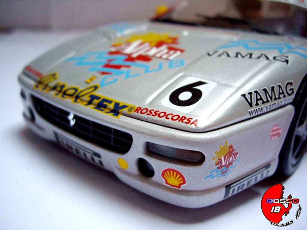 Ferrari F355 Berlinetta Saloon challenge #6 c.colombo 1/18 Hot Wheels