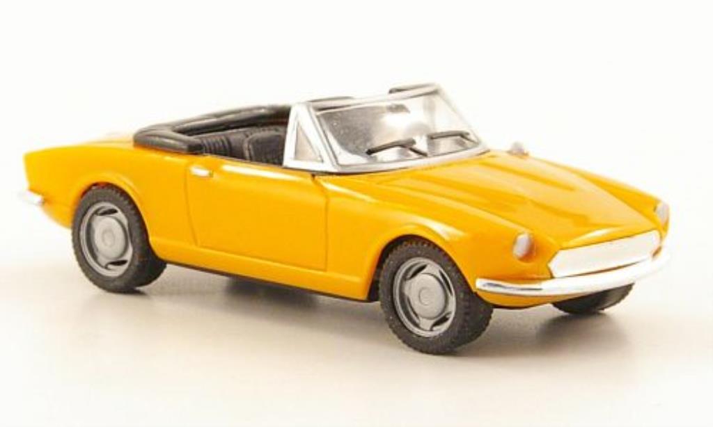 Fiat 124 Spider 1/87 Herpa Spider orange diecast model cars
