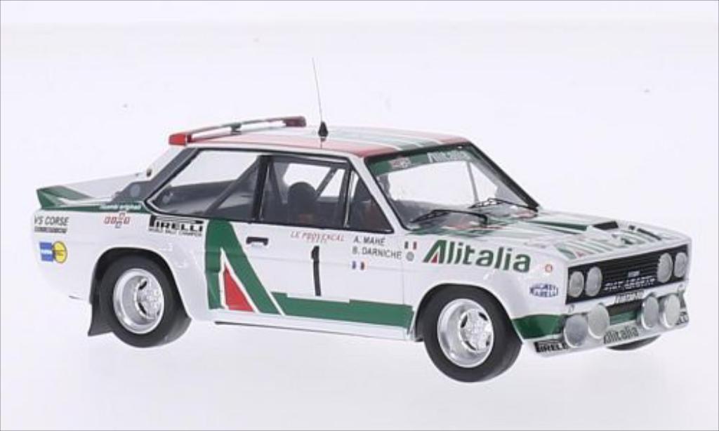 Fiat 131 Abarth 1/43 Trofeu Abarth No.1 VS Corse Alitalia Tour de Corse 1978 /A.Mahe diecast model cars