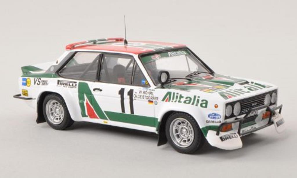 Fiat 131 Abarth 1/43 Trofeu Abarth No.11 Alitalia Safari Rally 1979 /Ch diecast model cars