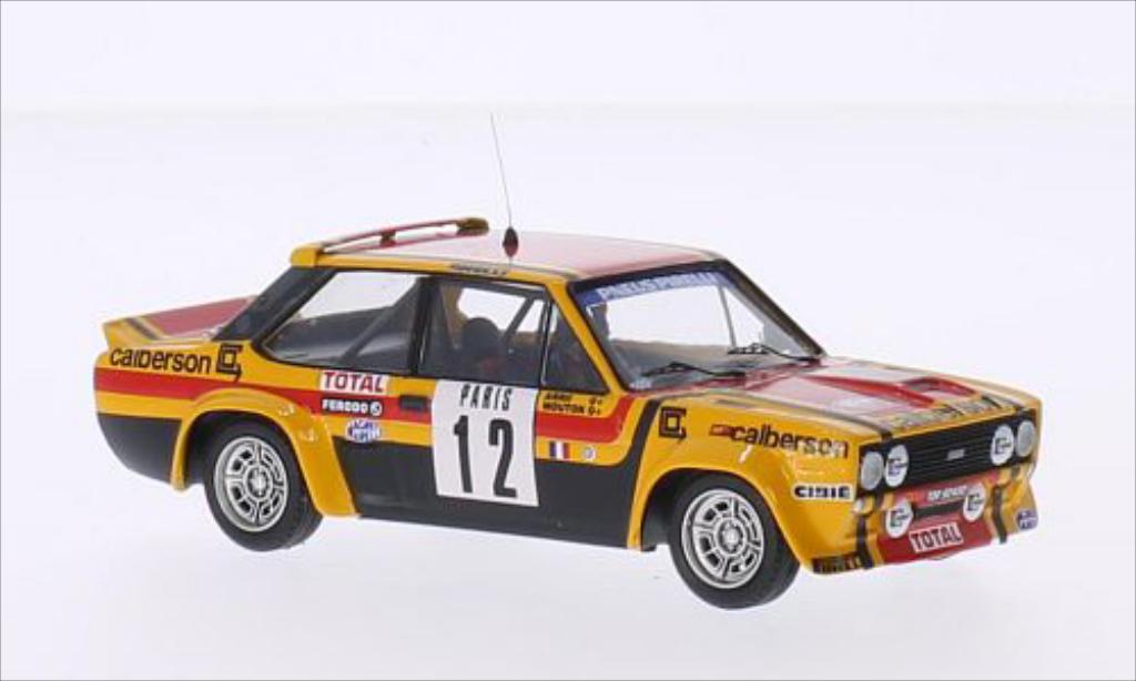 Fiat 131 Abarth 1/43 Trofeu Abarth No.12 Calberson Rally WM Rally Monte Carlo 1980 /A.Arrii diecast model cars