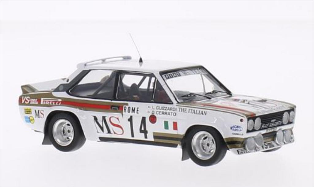 Fiat 131 Abarth 1/43 Trofeu Abarth No.14 MS Team MS Rally WM Rally Monte-Carlo 1981 /L.Guizzardi diecast model cars