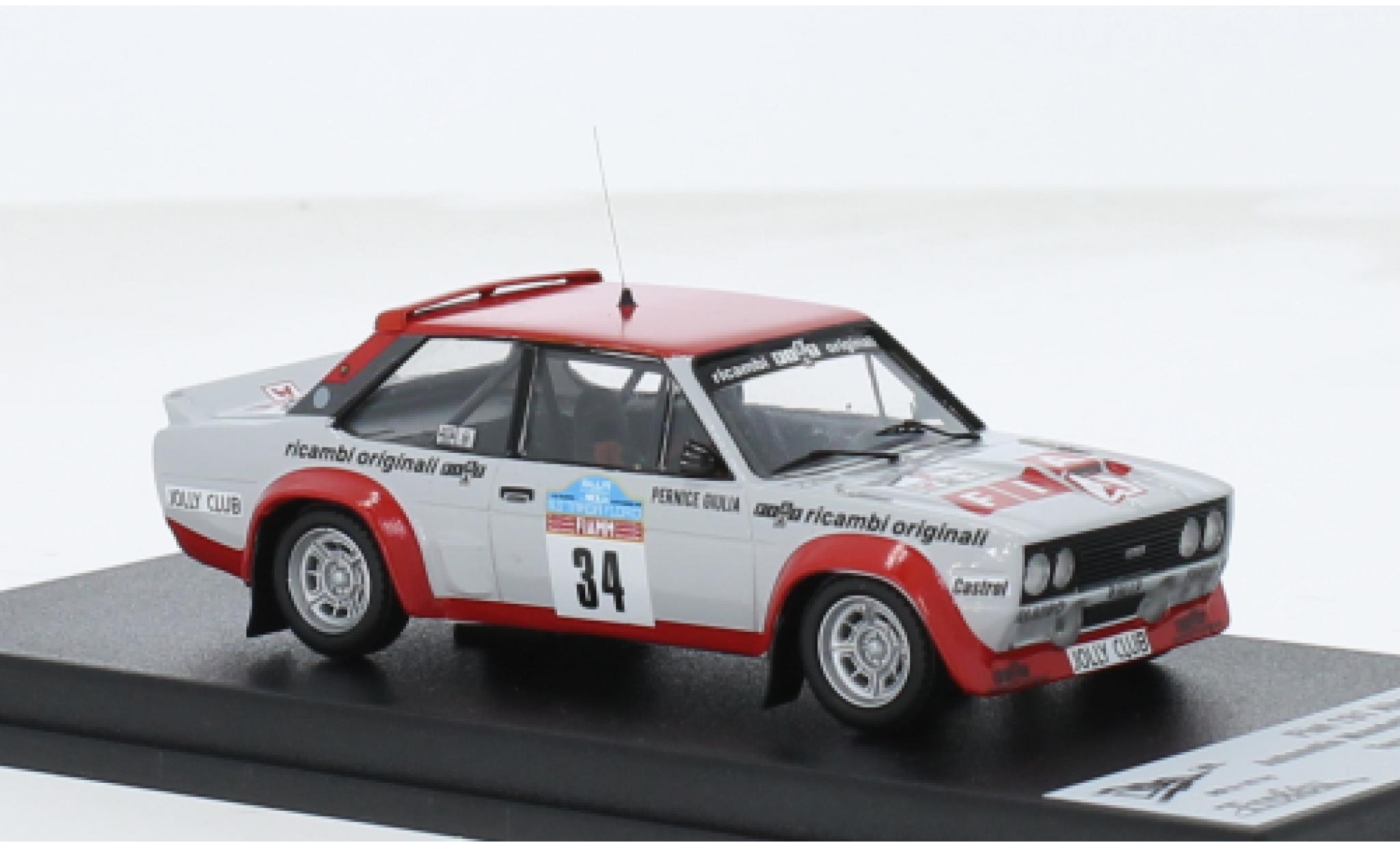 Fiat 131 1/43 Trofeu Abarth Targa Florio 1979 #34 A.Mandelli/G.Pernice 1:43 diecast model cars