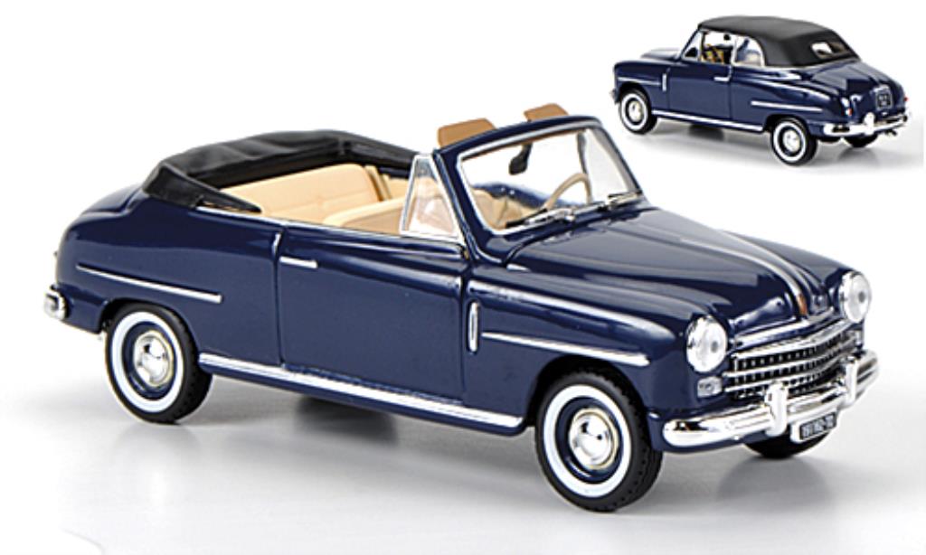 Fiat 1400 1/43 Norev Convertible blue 1950 diecast model cars