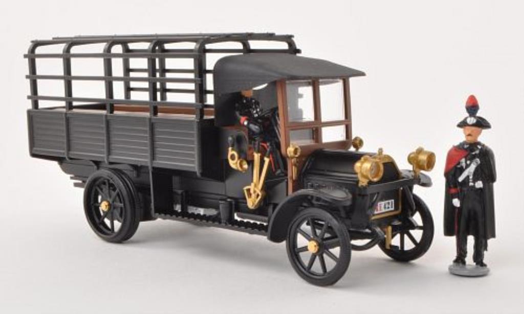 Fiat 18 1/43 Rio BL Pritsche Carabinieri matt-black diecast model cars