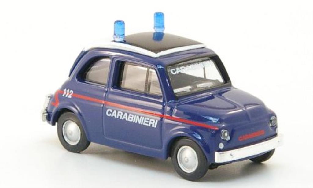 Fiat 500 1/87 Schuco Carabinieri diecast model cars