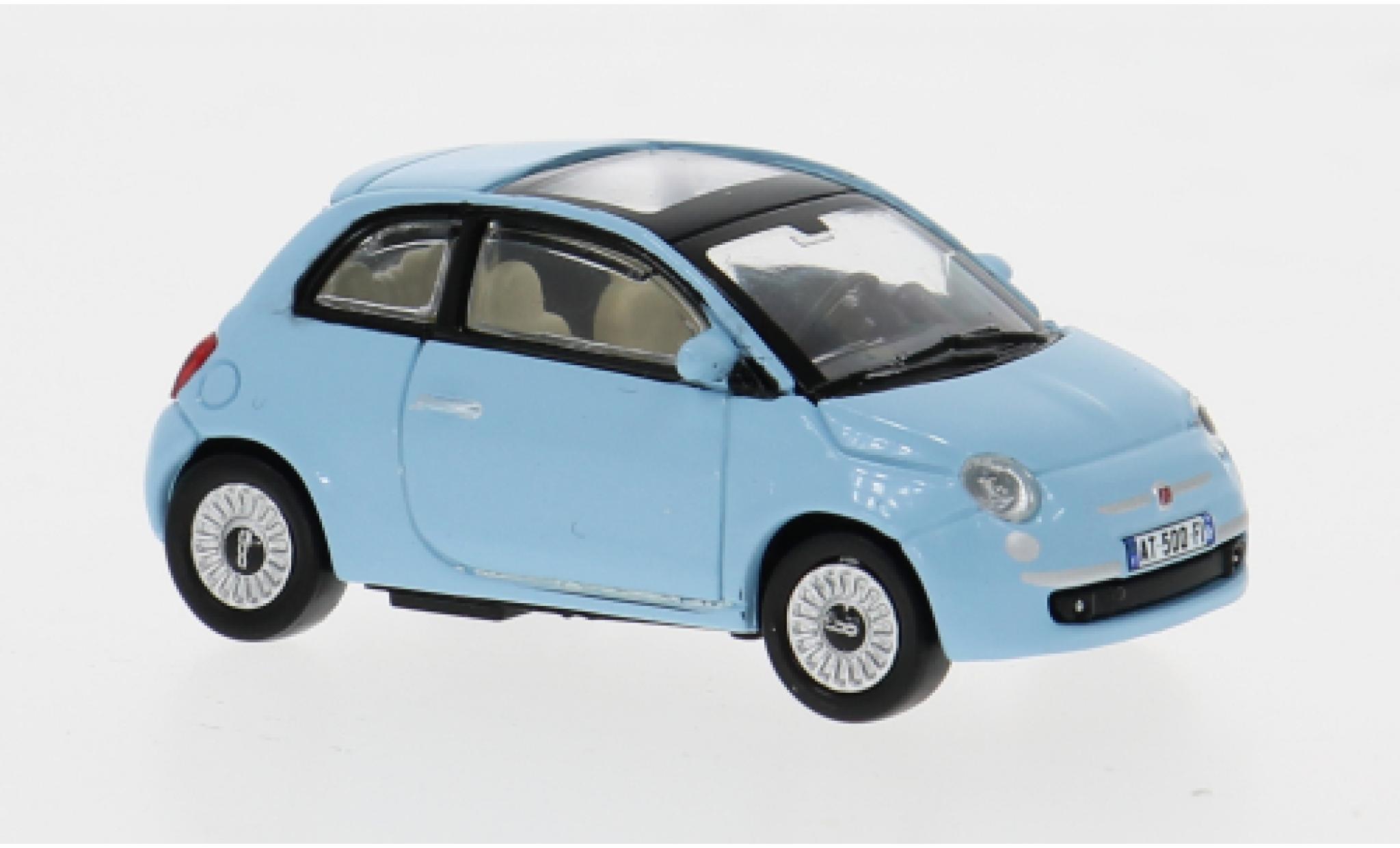 Fiat 500 1/87 Norev blue 1:87 diecast model cars