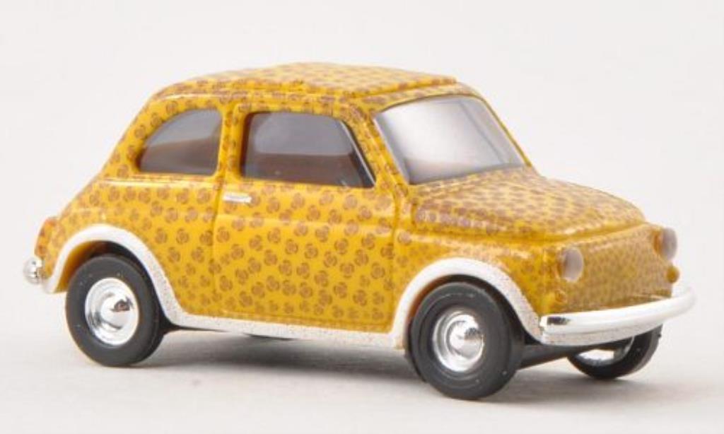 Fiat 500 1/87 Busch Leopard 1965 diecast model cars