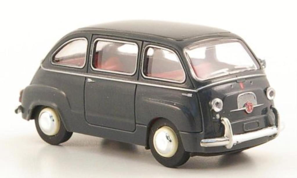 Fiat 600 1/87 Brekina Multipla grey 1956 diecast model cars